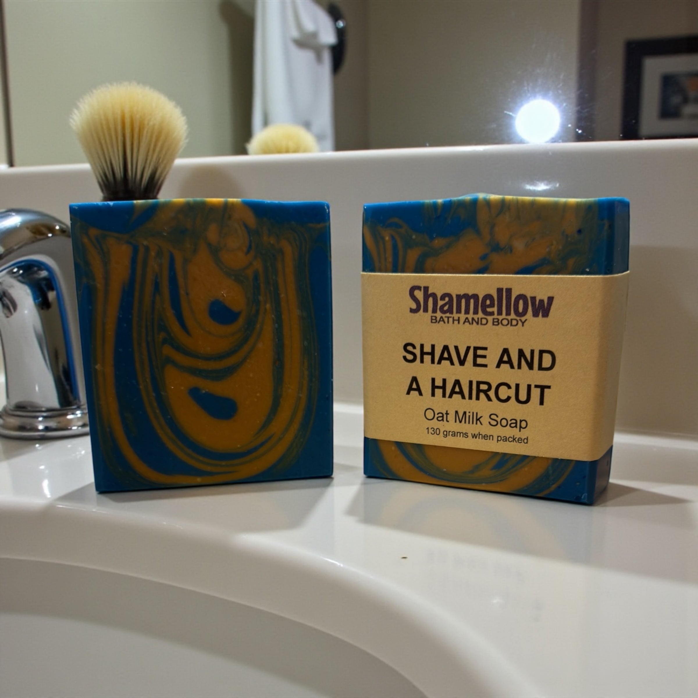 Shave and a Haircut oat milk soap